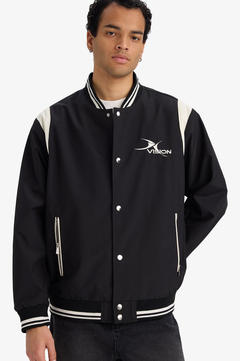 DeFacto Black Man Waterproof Oversize Jacket Casual - Image 1